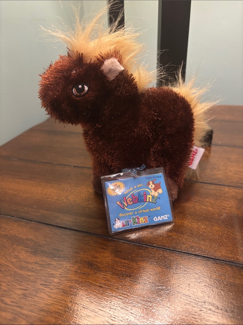 Webkinz Plush Brown Horse with Cream Mane by Ganz